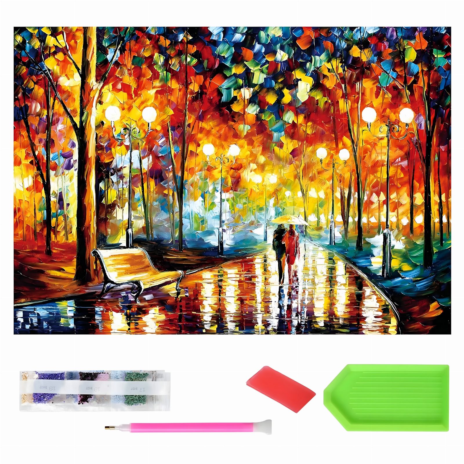 HAFT DIAMENTOWY DUŻY 120x60 Diamond Painting Mozaika Diamentowa XXL ZESTAW 